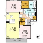 プルーニャ B棟の間取り画像