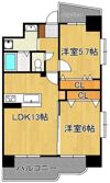 グレース上富野の間取り画像