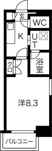 シティライフ今池の間取り画像