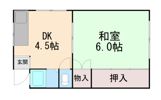 川富マンションの間取り画像