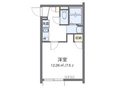 クレイノ沙羅の間取り画像