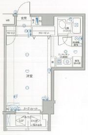 グラツィア方南町の間取り画像