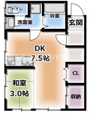 ライスシャワー守口の間取り画像