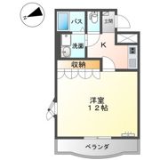 エクシヴ ボヌールの間取り画像