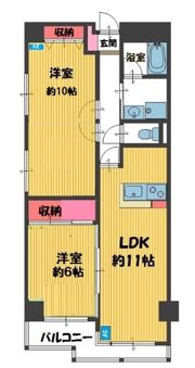 エソール戸田22の間取り画像