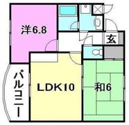 ロータスビレッジあいゆうD棟の間取り画像