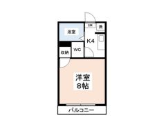 ステーションパレスⅠの間取り画像