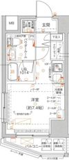 クラリッサレーヴ阪東橋の間取り画像