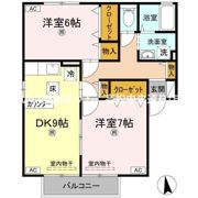 リジェール東山崎 A棟の間取り画像