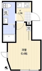 中台ヒルズの間取り画像