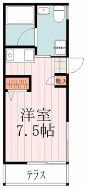 アトリエールそらの間取り画像