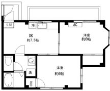 モナミソレイユ四つ木の間取り画像