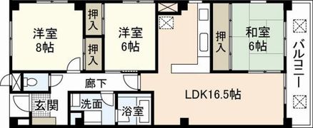 ad.one's高須の間取り画像