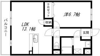 サンモールの間取り画像