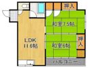 ロード黒崎の間取り画像