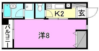 ルネス門屋の間取り画像