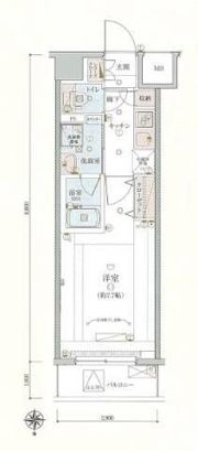 リヴシティ両国四番館の間取り画像