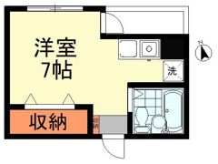 ラポールヤマミツの間取り画像