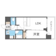 スプランディッド難波キャトルの間取り画像