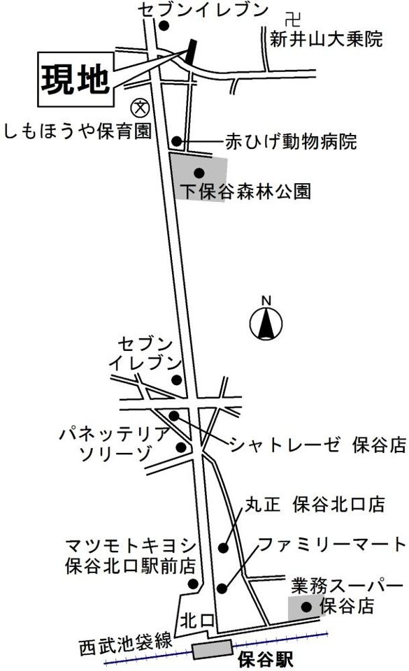 近くに施設あり
