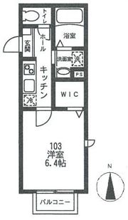 VILLA FLORA ヴィラフローラの間取り画像