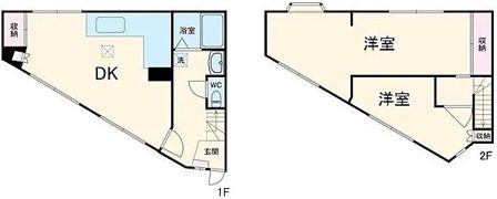 横浜磯子A邸の間取り画像