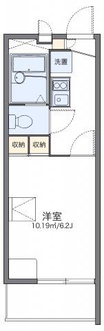 レオパレスノーブルコート久地の間取り画像