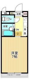 グラート西久保の間取り画像
