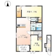 ノア・ブランの間取り画像