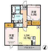 ティサージュの間取り画像