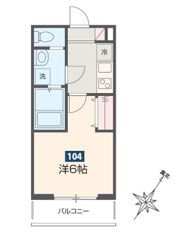 MELDIA新座の間取り画像