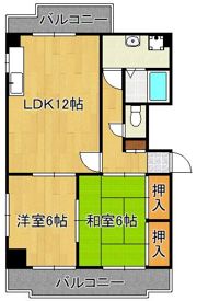 クレベール八千代の間取り画像