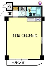 シンエイマンションの間取り画像
