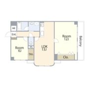 プラザインペリアルの間取り画像