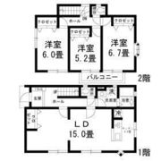 片桐邸の間取り画像