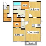 サンシャインBの間取り画像