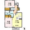 オリーブⅡの間取り画像