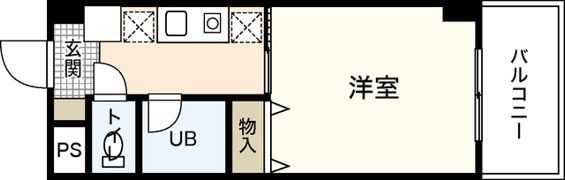 リバーサイド中村の間取り画像