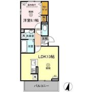 カーサ オリーバの間取り画像