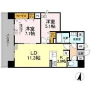 (仮)D-ROOM木町通一丁目の間取り画像