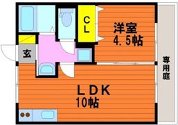 コーポゆたかの間取り画像