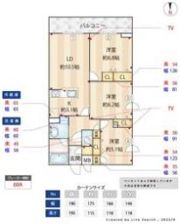 プライムガーデン若木の間取り画像