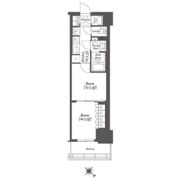 WORVE横浜伊勢佐木町の間取り画像