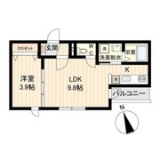 LiveFlat戸越の間取り画像
