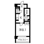 Egl ant yen (エグランティーヌ）の間取り画像