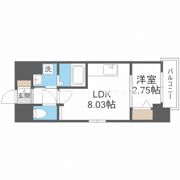 Fortuney江坂Ⅰの間取り画像