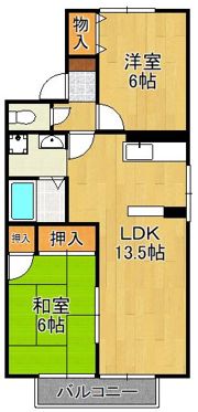 オーク高須 A棟の間取り画像