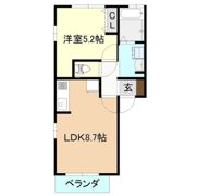 アルファの間取り画像