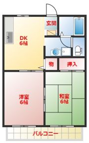 リバーサイドトレゾールの間取り画像