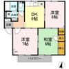 プレジールムラカミの間取り画像